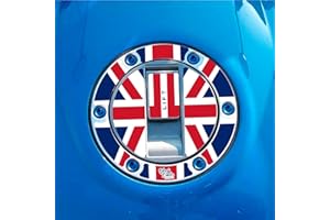 BLACK DOVES GRAPHICS Protection adhésive en résine bouchon de réservoir compatible avec moto Triumph jusqu'à 2016 (Bleu)
