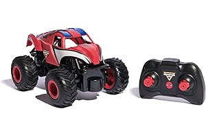 Monster Jam, Marvel The Amazing Spider-Man RC Monster Truck, Escala 1:24, Juguetes para niños y niñas a Partir de 4 años