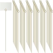 50 Stück Draht Kartenhalter - Florale Memo Clips Für Notizen & Fotos