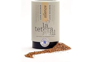 LATETERAZUL LA TETERA AZUL Infusión De Rooibos Premium Con Menta Y Chocolate. Infusión Relajante. Love Rooibos. Bote A Granel De 115 Gramos Para 46 Infusiones.