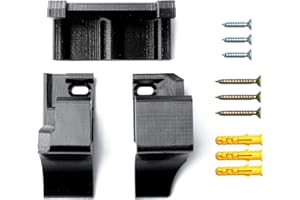 SHEAWA Enhancement - Supporto da parete per console PlayStation 4 PS4 Slim Pro (PS4 Slim, nero)