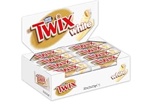 Twix bianco singolo 46 gr | 32x | Peso totale 1472 gr