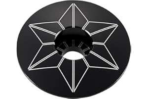 Supacaz 63415444828VAR - Replacement counterweight plug STAR CAPZ ANODIZED