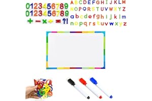 DXPETA 83-Piece Educational Set for Kids, Magnetic Letters, Fridge Magnets for Toddlers, Alphabet Magnets and Numbers for Children, Includes Magnetic Board and Markers, Perfect for Spelling