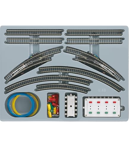 Märklin 8507 Ausglechsgleis Gerade 112,8mm 10 Stück (Neu Und