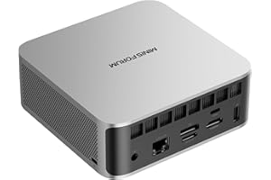 ‎MINIS FORUM MINIS FORUM AI X1-255 Mini-PC, AMD Ryzen 7 255 (8C / 16T, bis zu 4,9 GHz), HDMI/DP / USB4 (4K @ 120 Hz), USBA X 3, 2,5G LAN, Wi-Fi 7 / BT5.4,Oculink Support(Keine SSD/RAM)
