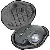 Hard Travel Case for Logitech MX Ergo / ERGO M575 Advanced Wireless Trackball Mouse by co2CREA