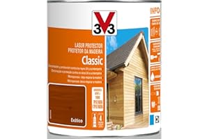 V33 Protector Decorativo De La Madera Classic Satinado Exótico 0,75L
