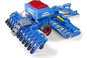 bruder 02026 - Lemken Solitair 9, remorque, ferme, agriculture, accessoires pour tracteurs