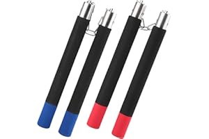 Rybtd 2 Pairs Foam Training Rope Nunchucks Two-section Nunchucks with Stainless Steel Hinge Chain Suitable for Training Nunchaku for Beginners