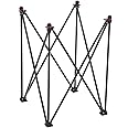 Garden Games Carrom Board Stand, Foldable Aluminium Carrom Stand Measures 65 x 43 x 43 when open, Keeps Board Flat On Uneven Surfaces - Suitable For All Carrom Boards