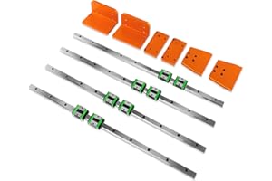 FoxAlien X & Y axis Linear Rails Upgrade Kit for XE-PRO CNC Router Machine and XE-PRO 8040 Extension Kit