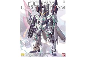 BANDAI SPIRITS Gundam - MG 1/100 RX-0 - Kit di modellini con Unicorno, 18 cm