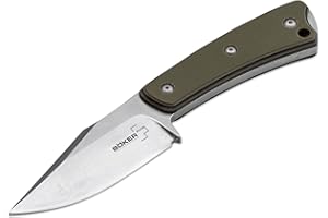 BÖKER PLUS Piranha, Coltello da Viaggio Unisex-Adulto, Verde, Taglia Unica