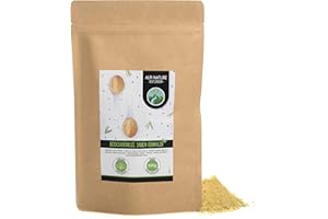 Fenugrec moulu (500g), fenugrec en poudre 100% naturel, graines de fenugrec en poudre, sans additifs, végétaliennes, graines de fenugrec moulues