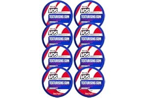 ALBERTO VO5 VO5 Texturising Gum with Extra Firm Hold for Natural & Stylish Look for Men Offers an All-day Hold and Ideal for Extreme Styling, Smoothing, Separating, and Texturizing, 75ml (Buy 8)