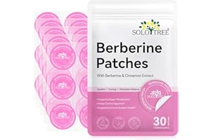 BODY JUICE OIL Berberine Patches, Plant-Based Formula for Women and Men (30PCS)