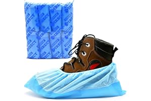 40x Blue Heavy Duty Overshoes | Reusable and Disposable Overshoes | Long-Lasting, Waterproof and Slip Resistant | Simply Direct Brand