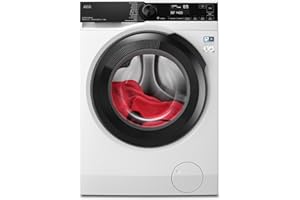 AEG Waschmaschine 9kg Serie 7000 ProSteam - Dampf-Programm – Weniger Bügeln & Mehr Frische, UniversalDose-Schublade für jedes Waschmittel bes. Effektiv für PODS, Mengenautomatik, 1600U/min, LR7EA75690
