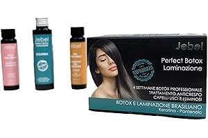 JEBEL Perfect Botox Laminazione - Kit Trattamento Anticrespo - 4 settimane - per capelli rovinati