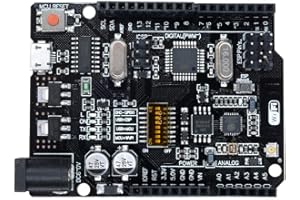 DollaTek R3 iFi ESP8266 (mémoire de 32 Mo) Carte d'extension USB-TTL CH340G pour Arduino UNO D1 R2