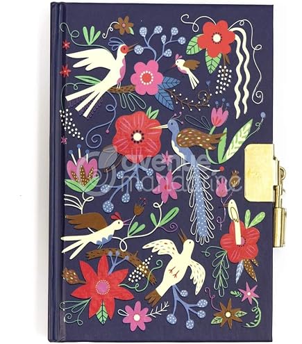 Diario Secreto Con Candado Metálico Y 2 Llaves | I-TOTAL Panda Con Páginas Punteadas | Seguro Para Escribir Y Dibujar | Regalo Para Adolescentes Y Amantes Del Journaling
