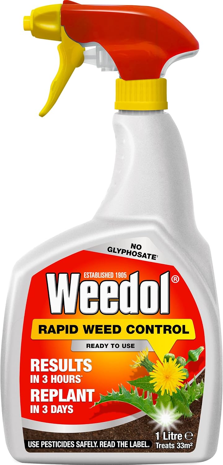 Weedol Rapid Weedkiller, Ready To Use, 1L