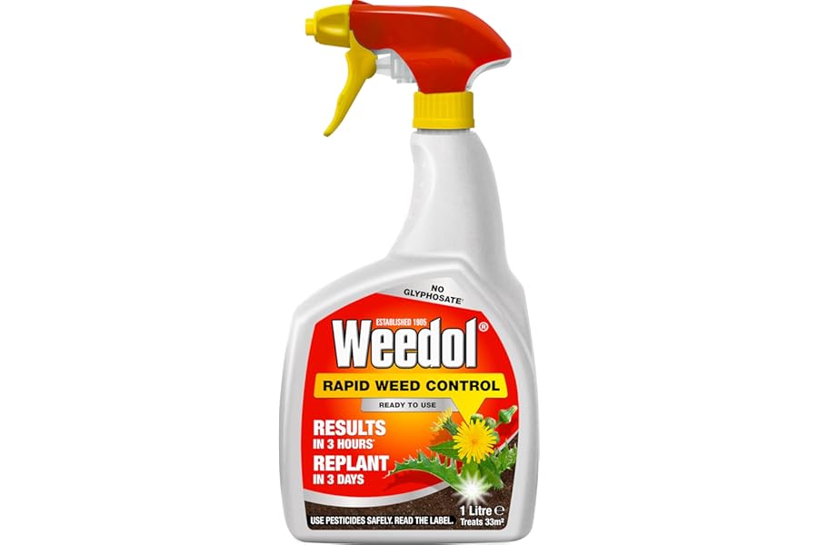 Weedol Rapid Weedkiller, Ready To Use, 1L