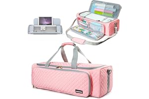AMOIGEE Housse Anti-poussière pour Cricut Explore Air 2, Cricut Maker, Cricut Explore 3, Cricut Maker, Cricut Maker, Housse avec Poches pour Accessoires et Fournitures Cricut