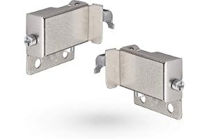 SOTECH 1 par skåphängare/lastkapacitet 200 kg/helmetalldesign / 3D-justering/montering med euroskruvar/skåpupphängning skåphä