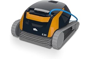 Dolphin E20 Automatic Pool Cleaner Pool Robot with Cable - Floor and Wall Cleaning - Energy Saving, Recessed Pools up to 10 m