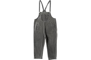 BLOMDES Peto de mezclilla para niñas Pantalones cortos de mezclilla para niñas de 3 a 12 años