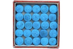 NEWSHOT Master Set of 50 Slip On Pool Billiard Cue Tips - 13mm