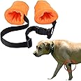 Dog Elbow Protector Fleece Elbow Sleeves with Cotton Pad for Dogs Prevent Injury (Small)