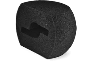 SAMTN Windschutz-Schaumstoffabdeckung für ZOOM H4N PRO, Mikrofon-Windschutz-Schwammabdeckung