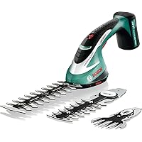 Bosch Akku Strauch- und Grassscheren Set ASB 10,8 LI (integrierter Akku, 10,8 V, Messerbreite: 10 cm, im Koffer)