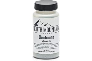North Mountain Supply - BT-4oz Food Grade Bentonite Clay (4 Ounces)