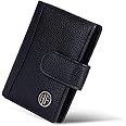 HAMMONDS FLYCATCHER Genuine Leather Card Holder Wallet for Man & Women - Credit Card Holder for Men, RFID Credit Card Wallet for Men, 18 Card Slots, ATM Card Holder for Men - Black