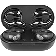 XUMIUZIY Wearable Open Ear Earbuds,Sport Wireless Earbuds Mini,HiFi Long-lastingEarphones, Clip-on Earbuds, Fast Pairing Noise Cancelling Headset for Exercise