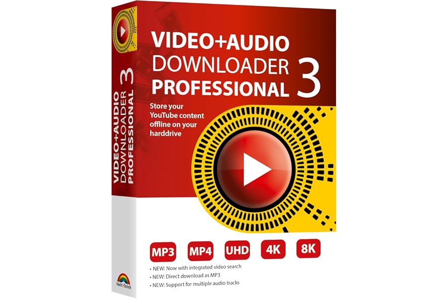 Video and Audio Downloader PRO 2 software for YouTube – download your favorite YouTube videos as MP4 video or MP3 audio – com
