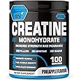 Canada Nutrition Creatine Monohydrate, Strength, 100% Pure Creatine, Lean Muscle Building, Supports Muscle Growth powder, Athletic Performance, Recovery [100 Serving, Pineapple]