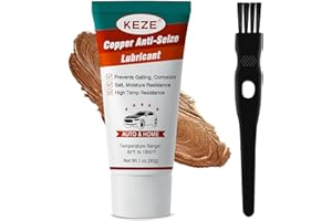 KEZE Kupfer-Anti-Seize-Gewindeschmiermittel, Schmiermittel für Kfz-Zündkerzen, Schrauben und Muttern, schützt vor Rost und Korrosion, hochtemperaturbeständig,30g pro Stück, 1er-Pack