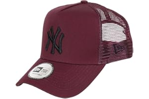 New Era MLB Baseball Casquette de Baseball Capuchon – A-Frame Casquette de Camionneur - Logo de l'équipe – Snapback Ajustable