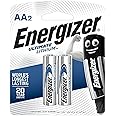 Energizer L91Bp2 Ultimate Lithium 1.5V Aa Batteries, 2 Pieces