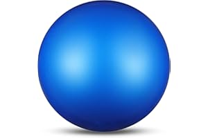 DRUNA Pelota de Gimnasia Rítmica de PVC 19 cm 400 gr, Aparto de Gimnasia, Pelota de Ejercicio