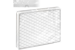 Xialvyu Matratzenhülle Kunststoff 180 x 200 cm, Schutzhülle für Matratze mit Reißverschluss, Wiederverwendbar Matratzen Aufbewahrungstasche für Umzug Lagerung Transport