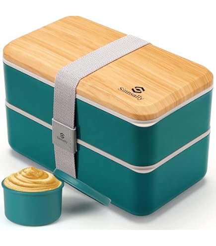 Boîte Bento 3 Compartiments Avec Couverts - étanche, Micro-ondable, Idéale Pour Repas Du Midi