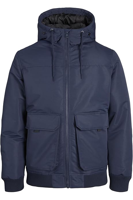 Giacca Da Uomo Jack & Jones Bomber Jacket With Pockets In Khaki - Foto 10