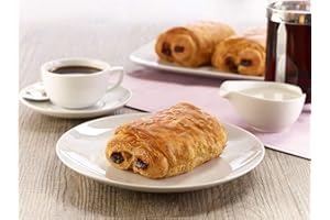 LANTMANNEN UNIBAKE Lantmannen Frozen Pain Au Chocolat - 48x80g