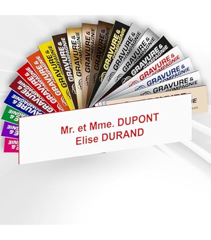 Plaque Gravée ENTREZ SANS SONNER - Les Tampons De Zoé